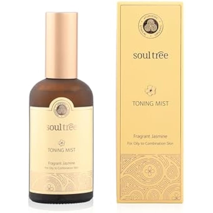 SOULTREE FRAGRANT JASMINE TONING MIST FOR OILY TO COMBINATION SKIN - 100ML - Image 3